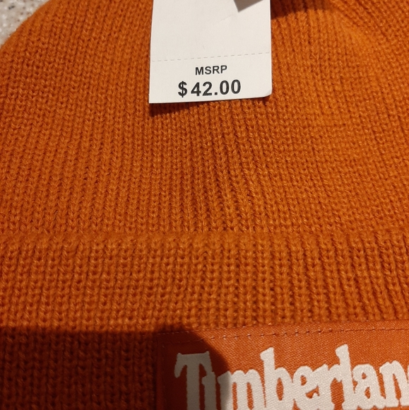 NWT Timberland Orange Hat - Picture 8 of 8